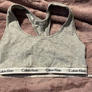 Medium Calvin Klein racer back sports bra